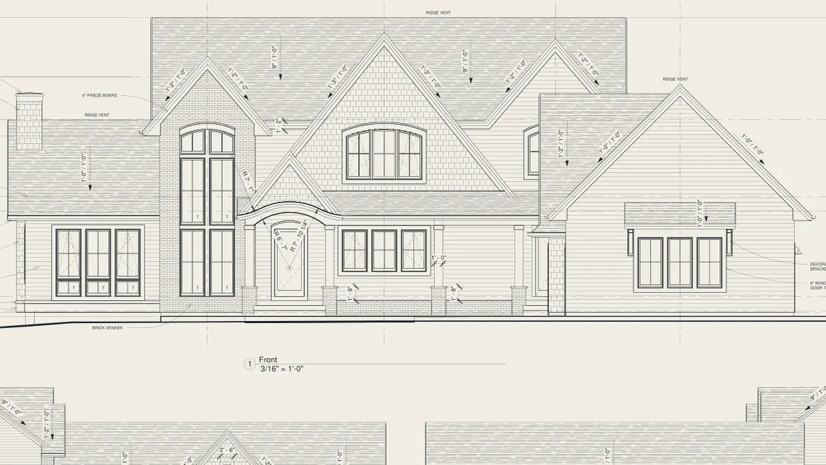 Sheet A102, Elevations